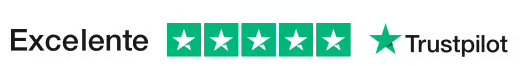 Avaliado como excelente no Trustpilot - 4.5 estrelas