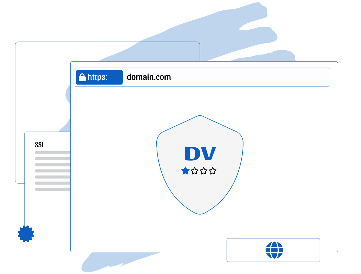 O que é um SSL DV?